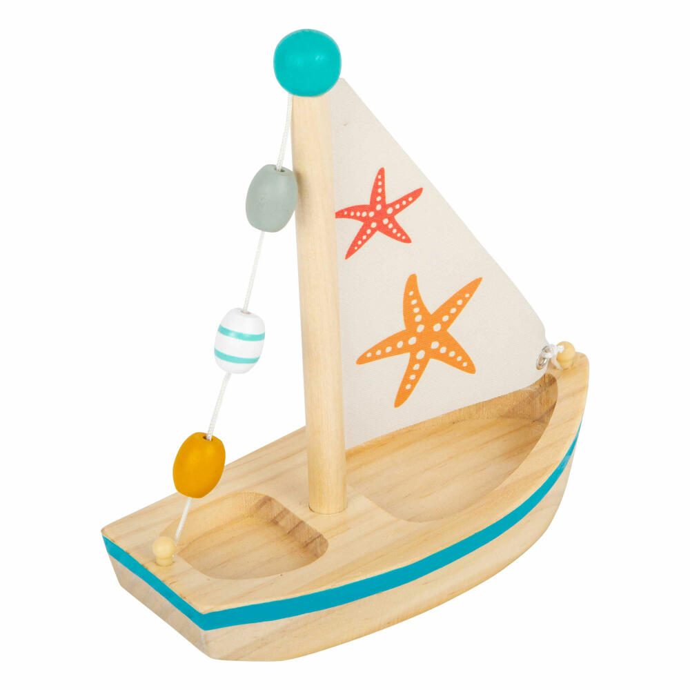 Legler Small Foot Wasserspielzeug Segelboot Seestern, Spielzeug, ab 24 Monate, 11658