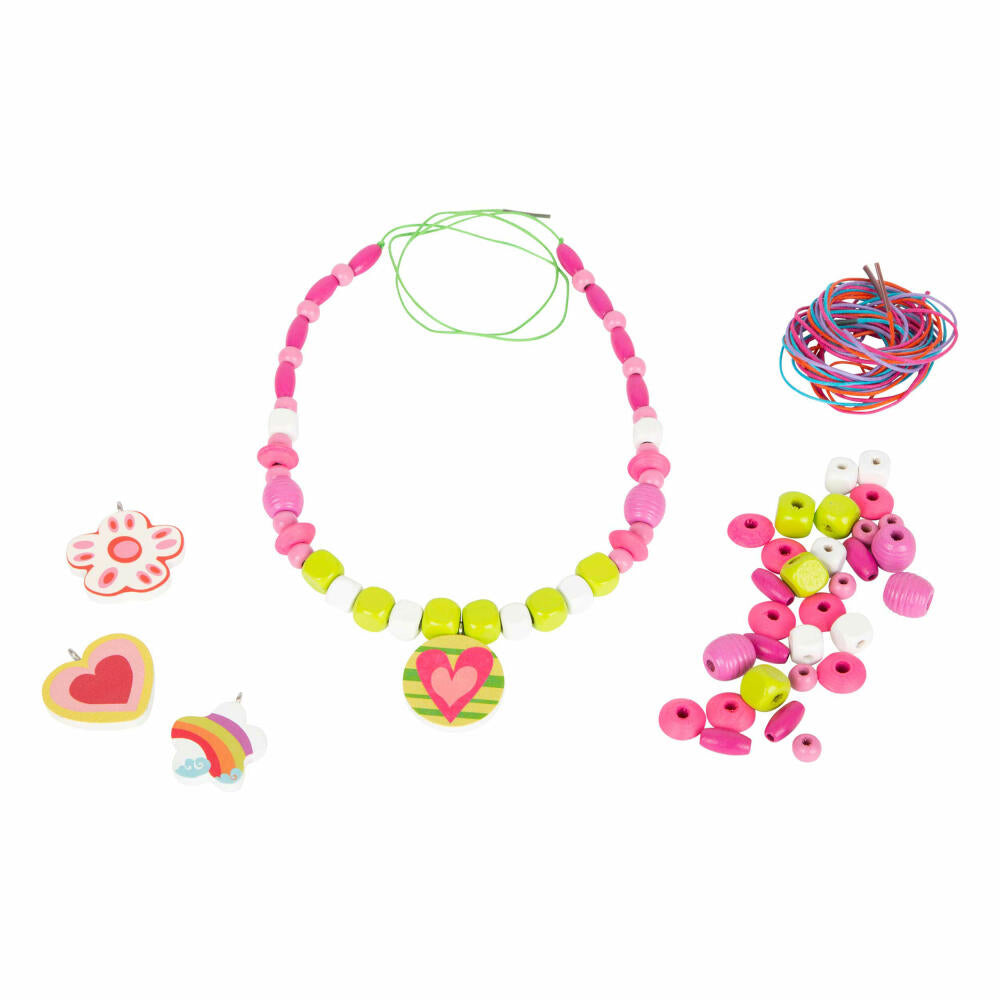 Legler Small Foot Fädelperlen Bastelset, Spielzeug, ab 3 Jahre, 11727