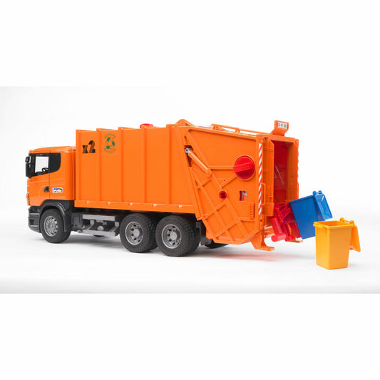 Bruder Commercial Vehicles Scania R-Series Garbage Truck, Garbage Truck, Model Vehicle, Model Vehicle, Toy, 03560