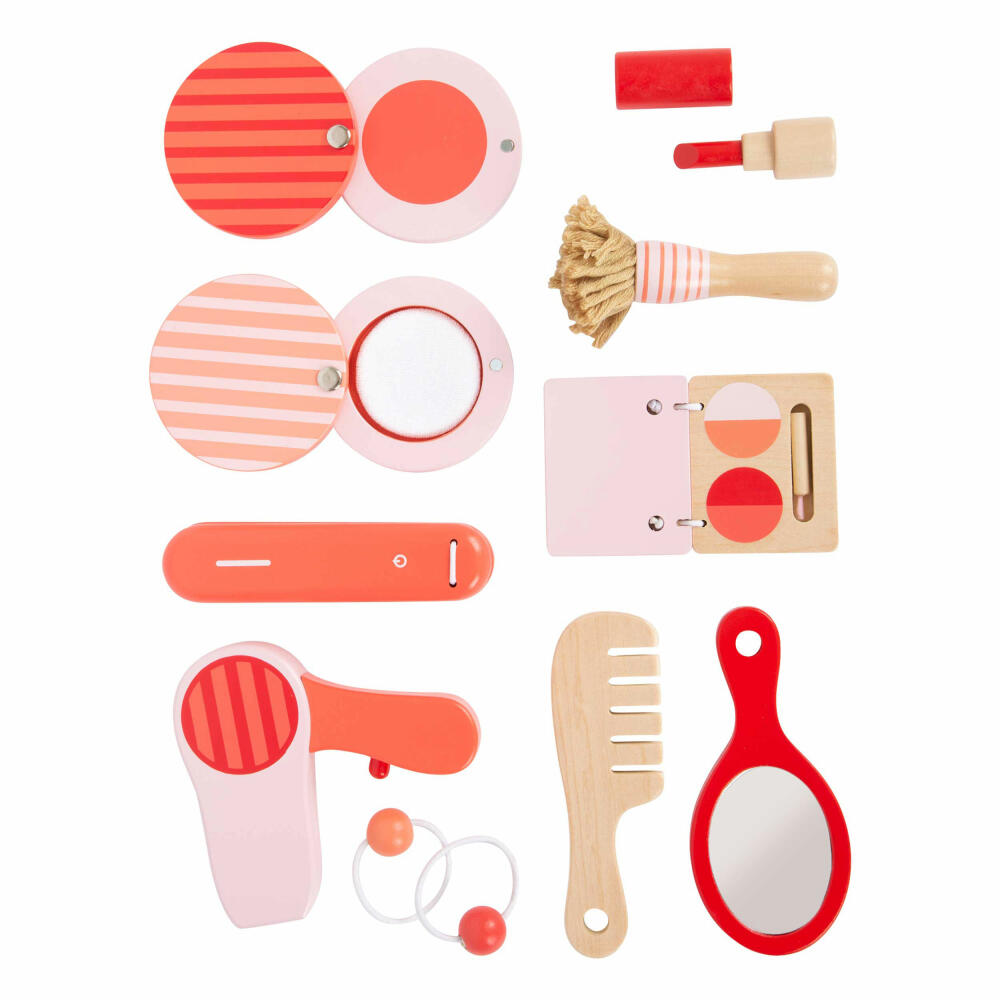 Legler Small Foot Make-up and Hairdressing Case Retro, Toy, from 3 years, 11776