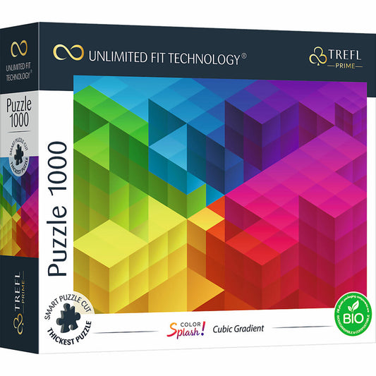 Trefl Puzzle UFT Color Splash: Colors Gradient, 1000 pieces, 68.3 x 48 cm, 10700