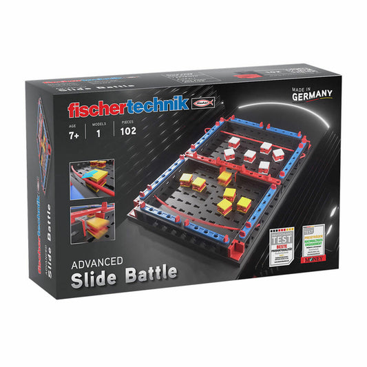 fischertechnik Advanced Slide Battle, 102 pcs., technology construction kit, construction toy, game, 569014