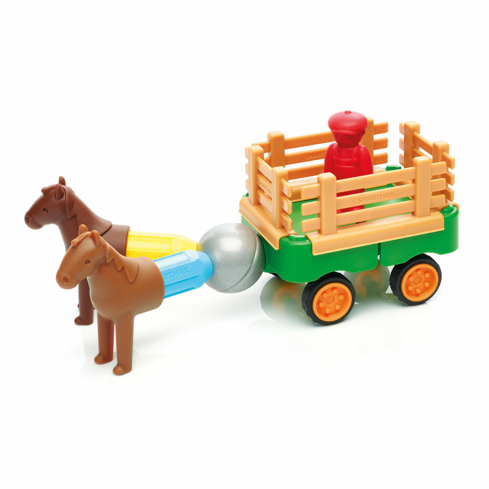 SmartMax My First Tractor Set, Magnetspielzeug, Magnet Spielzeug, Konstruktionsspielzeug, SMX 222