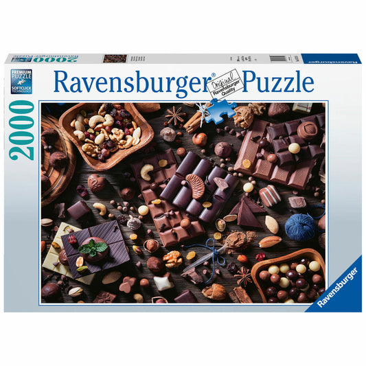 Ravensburger Puzzle Chocolate Paradise, Adult Puzzle, Adult Puzzles, 2000 Pieces, 16715