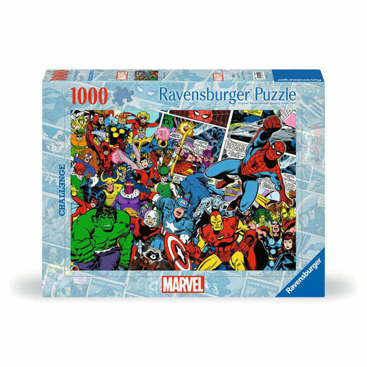 Ravensburger Puzzle Challenge Marvel, Erwachsenenpuzzle, 1000 Teile, 12000510