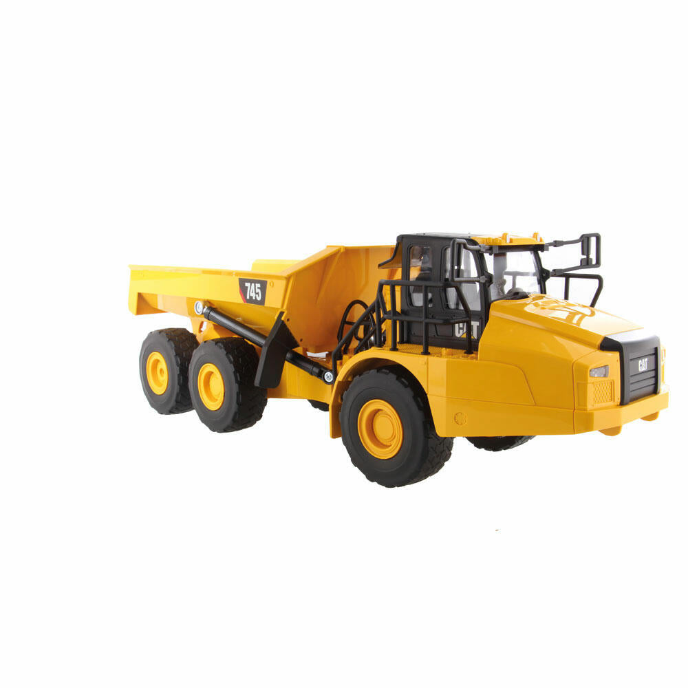 Carrera CAT 745 Articulated Truck, articulated dump truck, construction machine, excavator, Carrera RC, 2.4 GHz, 1:24, 37025004