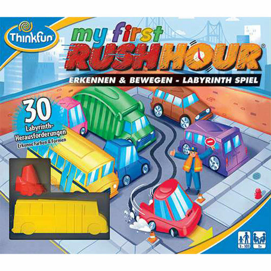 Ravensburger ThinkFun My first Rush Hour, Labyrinth Game, Children's Game, Logic Game, 76412