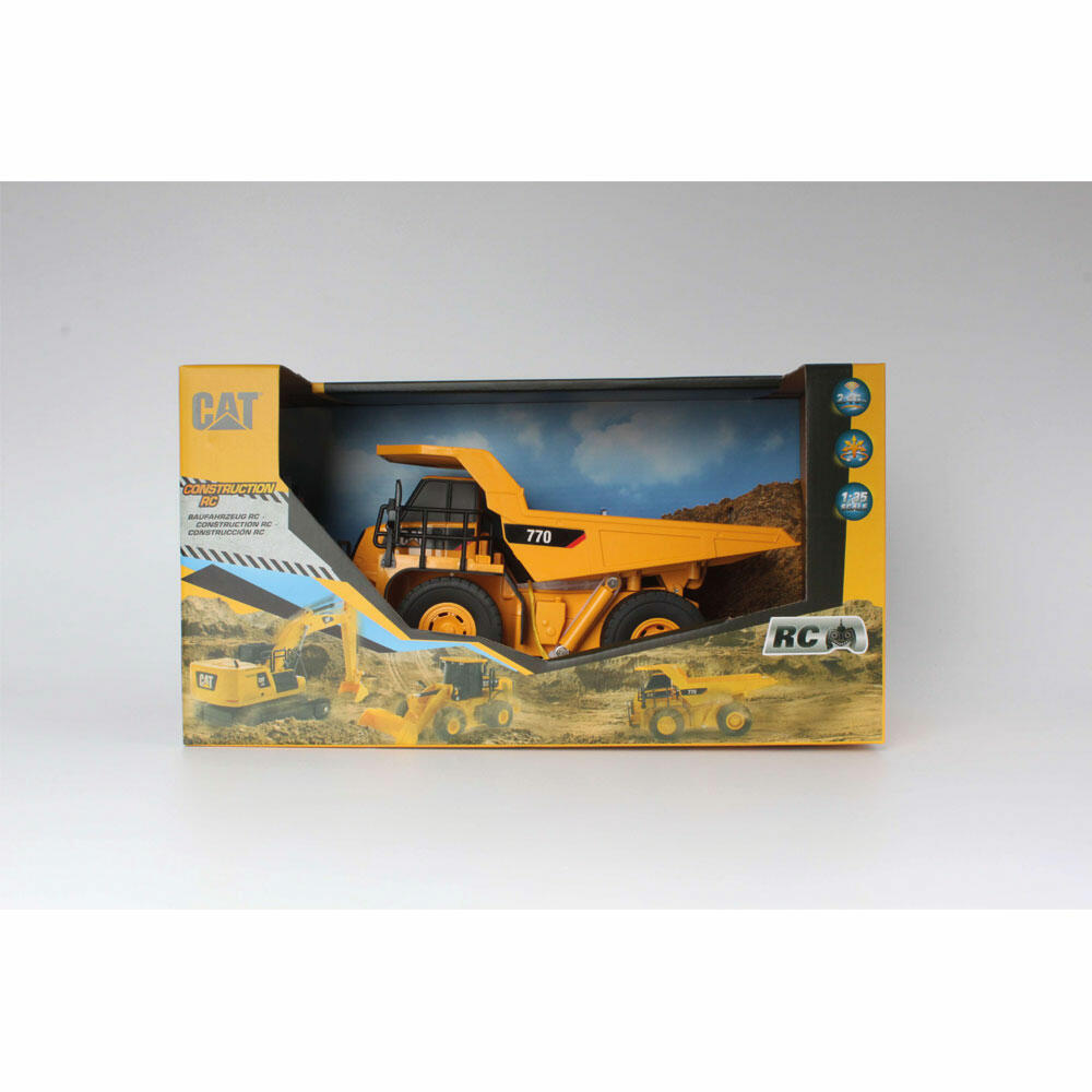 Carrera CAT 770 Mining Truck, Muldenkipper, Baumaschine, Bagger, Carrera RC, 2.4 GHz, 1:35, 37023004