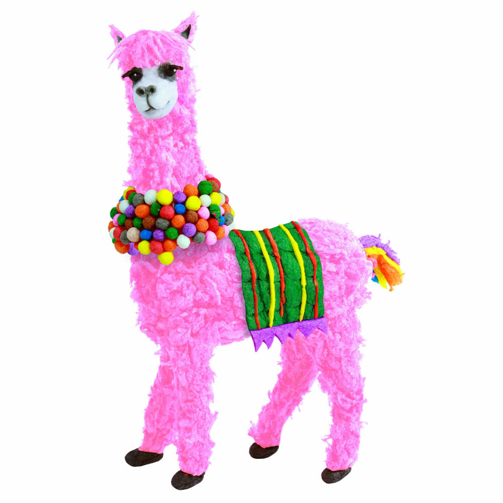 fischerTIP Alpaca, Kreativ- und Bastelmaterial ohne Klebstoff, Kinder Spielzeug, Malen, Schneiden, Pressen, Formen, Motorikspielzeug, 548968