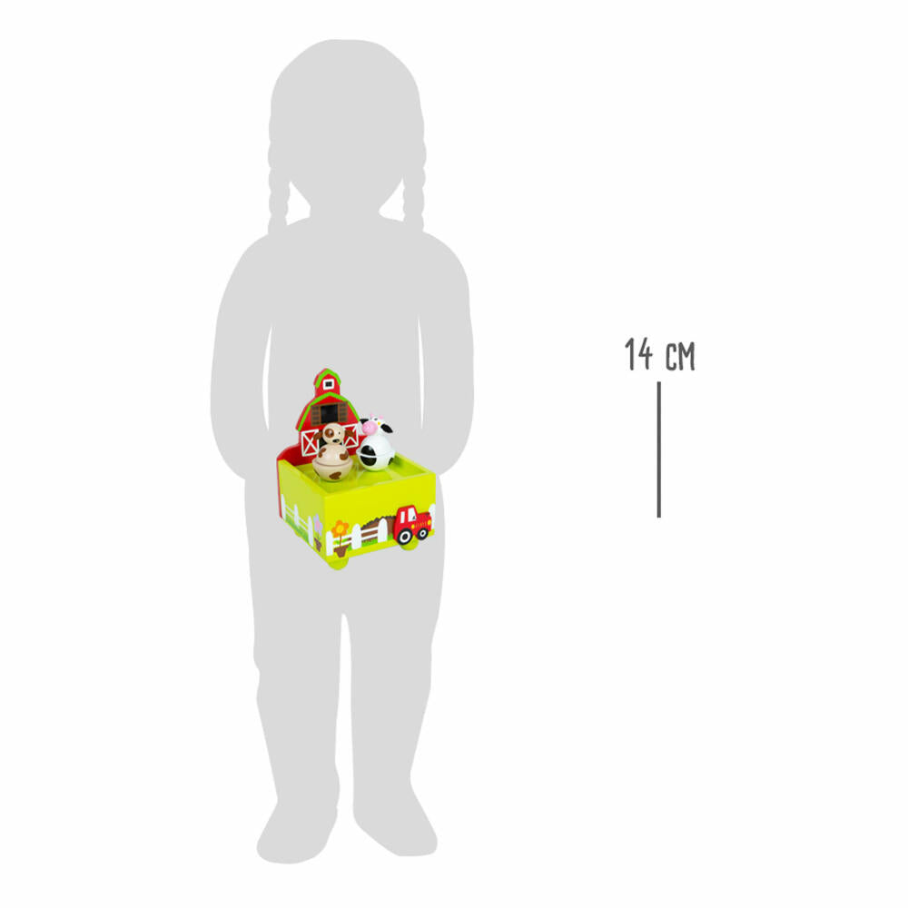 Legler Small Foot Music Box Farm, Toy, from 3 years, 11715
