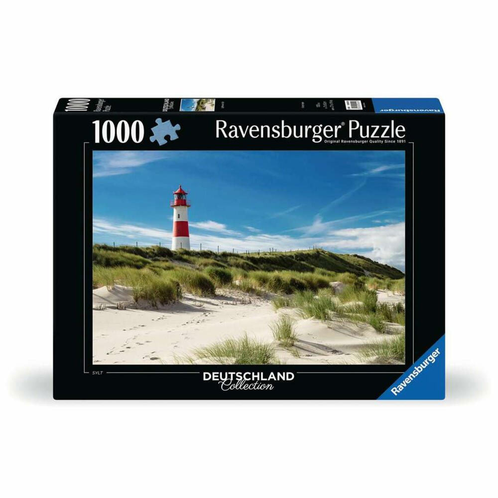 Ravensburger Puzzle Sylt, Erwachsenenpuzzle, 1000 Teile, 12000451