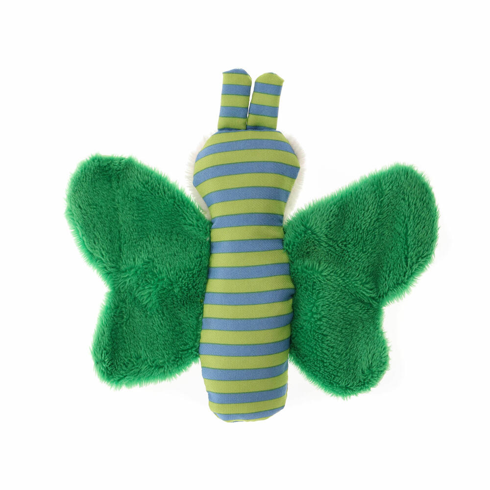 sigikid Red Stars Schmetterling, Knister-Schmetterling, Knisterfolie, Greifling, Babyspielzeug, Baby Spielzeug, Polyester, Grün, 41179