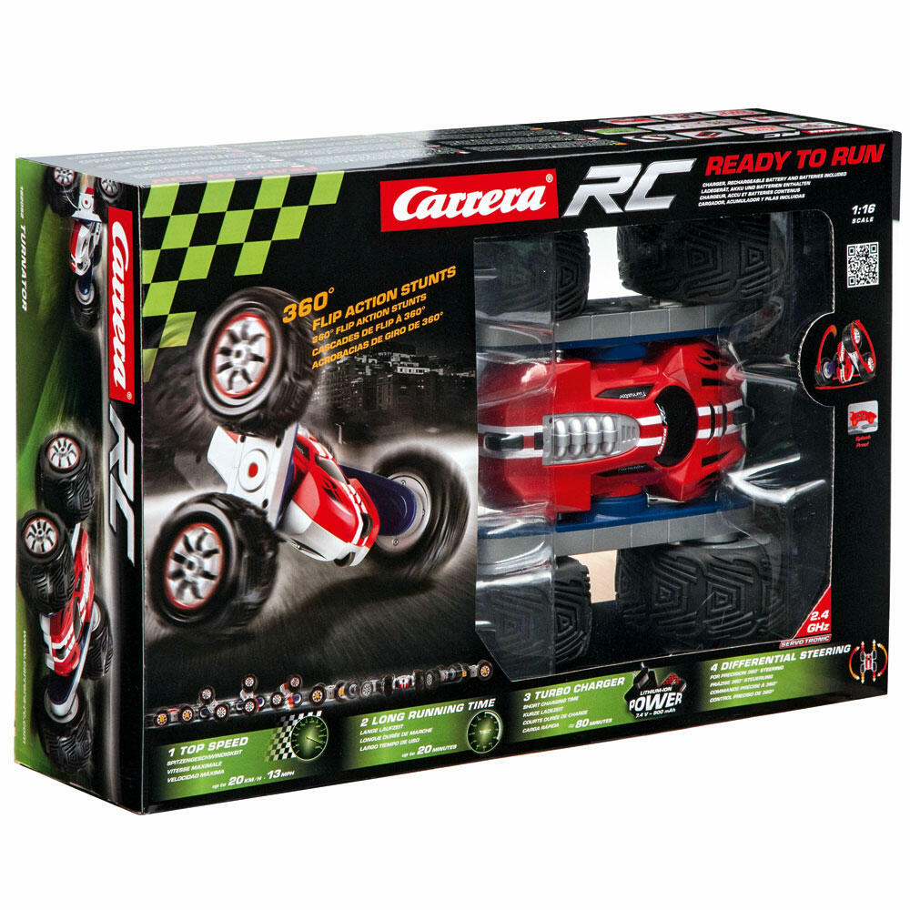 Carrera Turnator, remote-controlled car, car, racing vehicle, Carrera RC CARS, 2.4 GHz, 370162052X