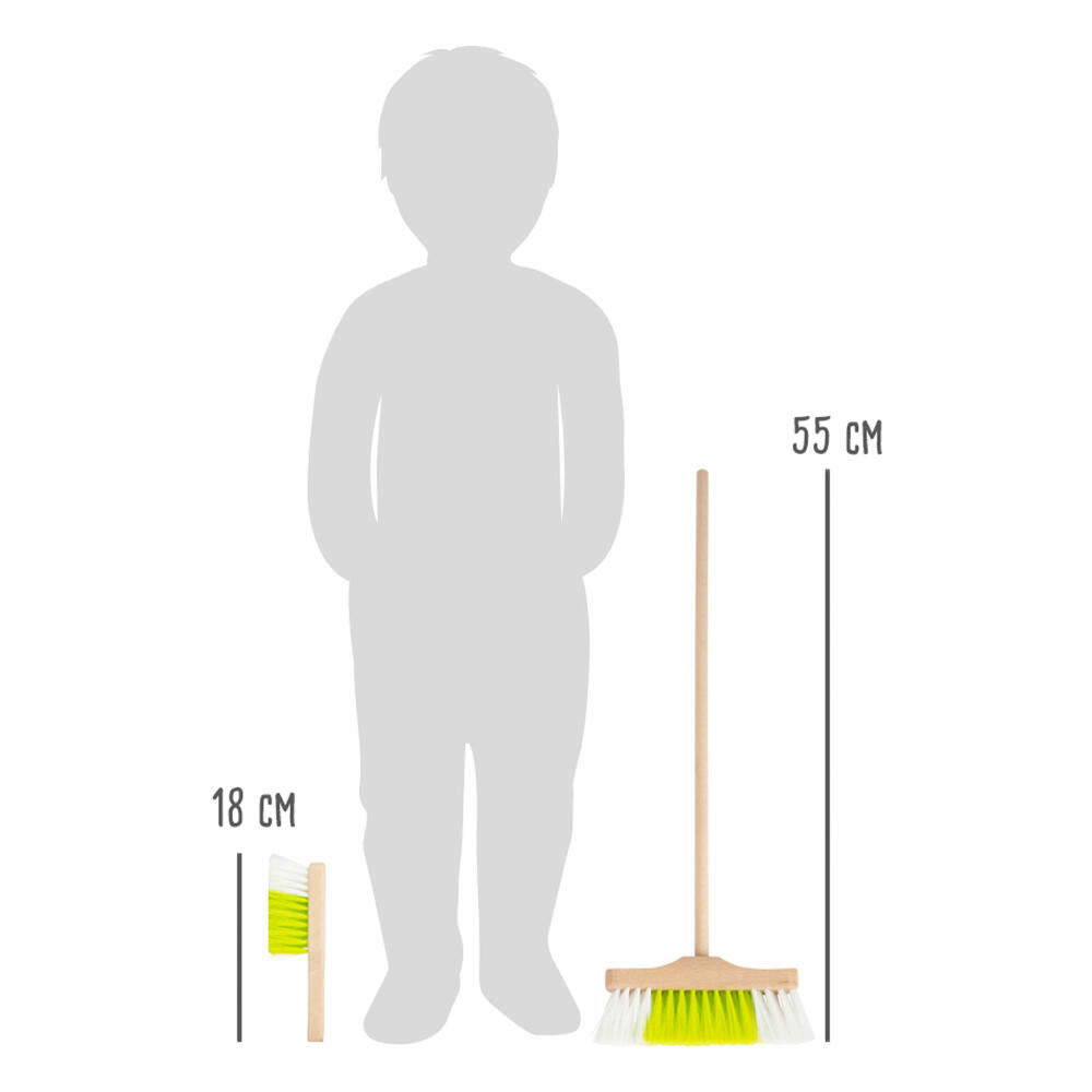 Legler Small Foot sweeping set with broom, toy, from 3 years, 11767