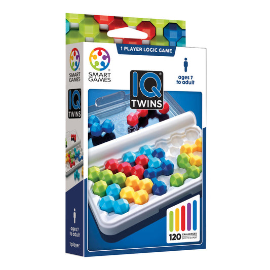 Smart Games IQ Twins, children's game, logic game, educational toy, from 6 years, SG 306