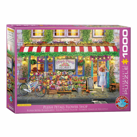 Eurographics Puzzle Plush Blossoms Flower Shop, 1000 pieces, 68 x 48 cm, 6000-5518