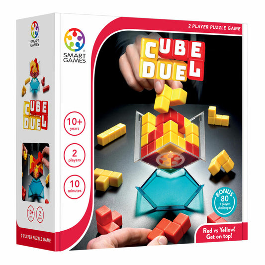 Smart Games Family Game Cube Duel, Strategy Game, Children's Game, Children's Game, from 10 years, SGM 201