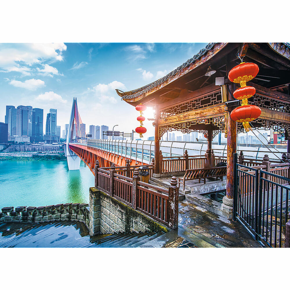 Trefl Puzzle Chongqping, China, 1000 pieces, 68.3 x 48 cm, 10721