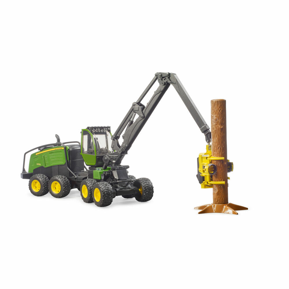 Bruder Forestry John Deere 1270G Harvester, Harvesting Machine, Model Vehicle, Model Vehicle, Toy, 02135