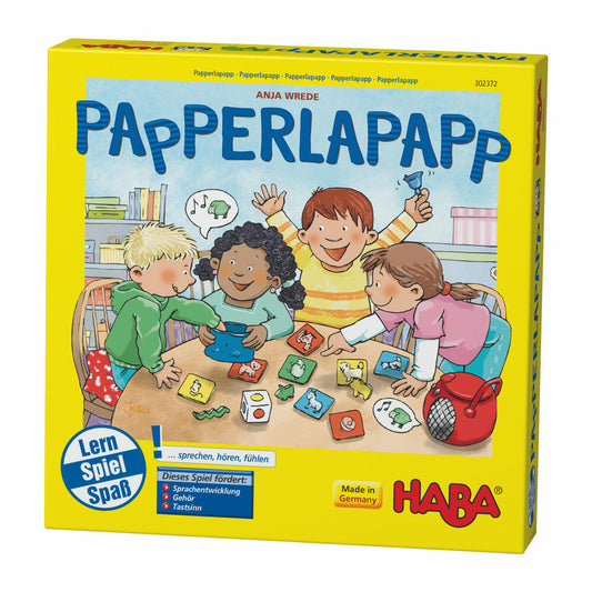HABA Papperlapapp, Lernspiel, Auditivspiel, Hörpspiel, Kinder Spiele, Spiel, Spielzeug, 302372