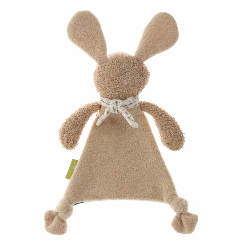 sigikid Green Collection Schnuffeltuch Hund, Schmusetuch, Kuscheltuch, Babytuch, Schnuffel Tuch, Babyspielzeug, Baby Spielzeug, kbA Baumwolle, Blau, 40503