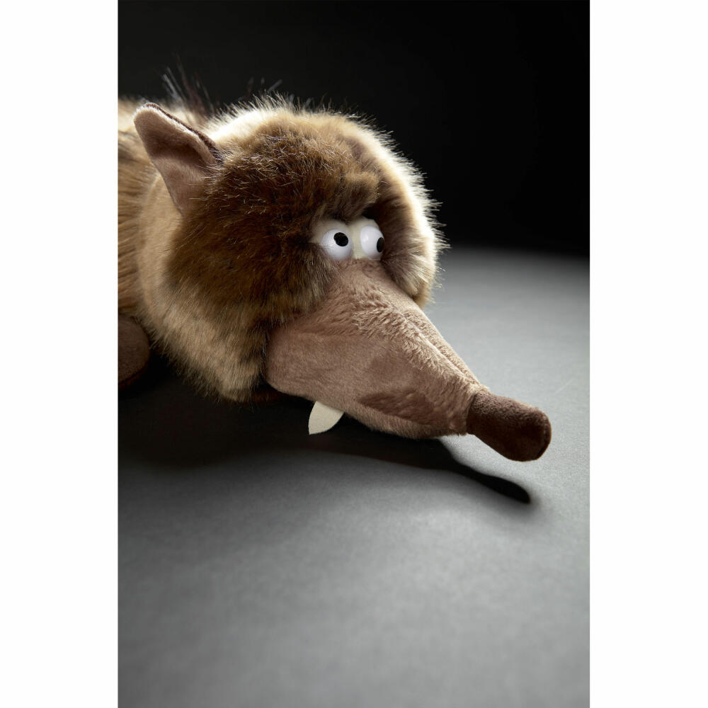 sigikid BEASTS cuddly toy fox What is it?, plush toy, cuddly toy, cuddly animal, brown, 39617