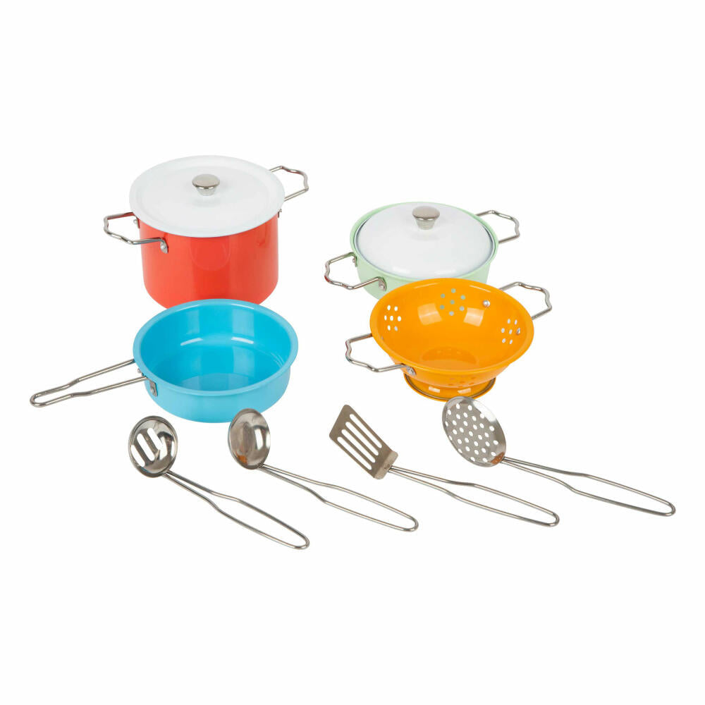 Legler Small Foot Cookware Set with Accessories, Toy, Ages 3 and Up, 11751