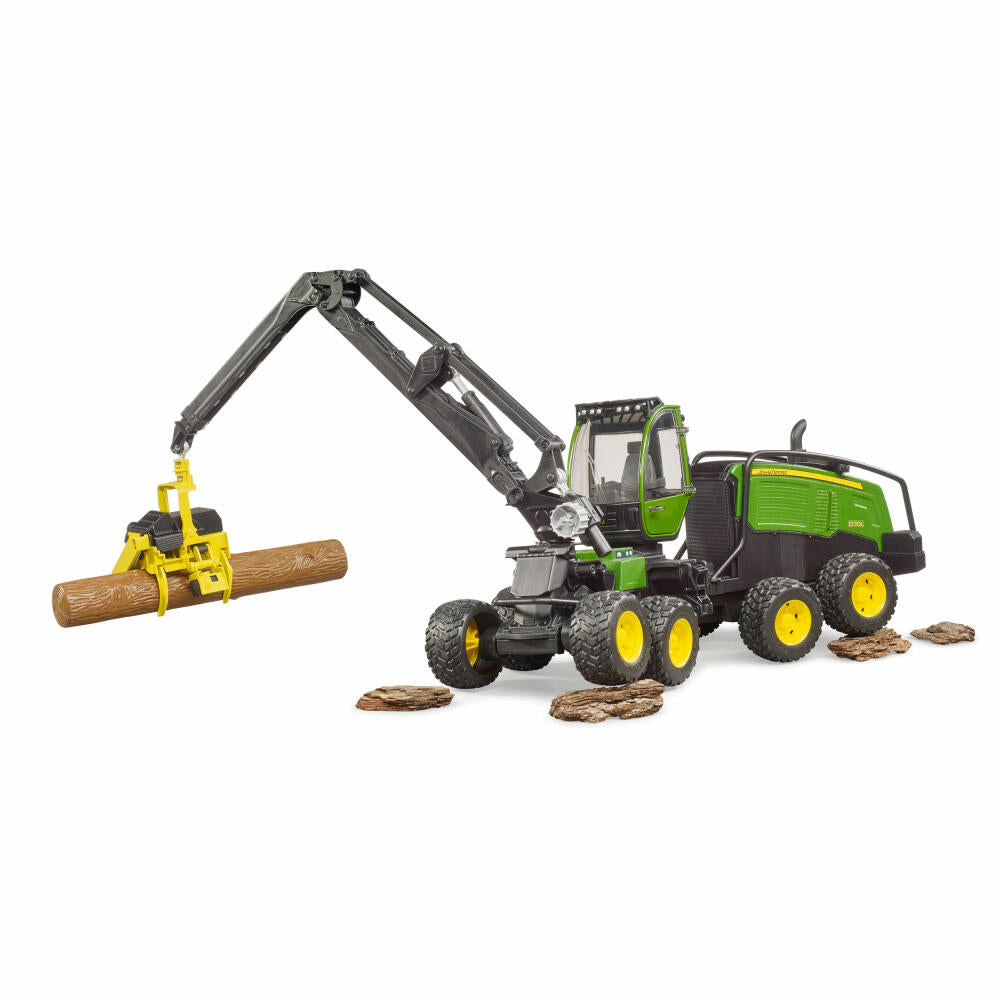 Bruder Forestry John Deere 1270G Harvester, Harvesting Machine, Model Vehicle, Model Vehicle, Toy, 02135
