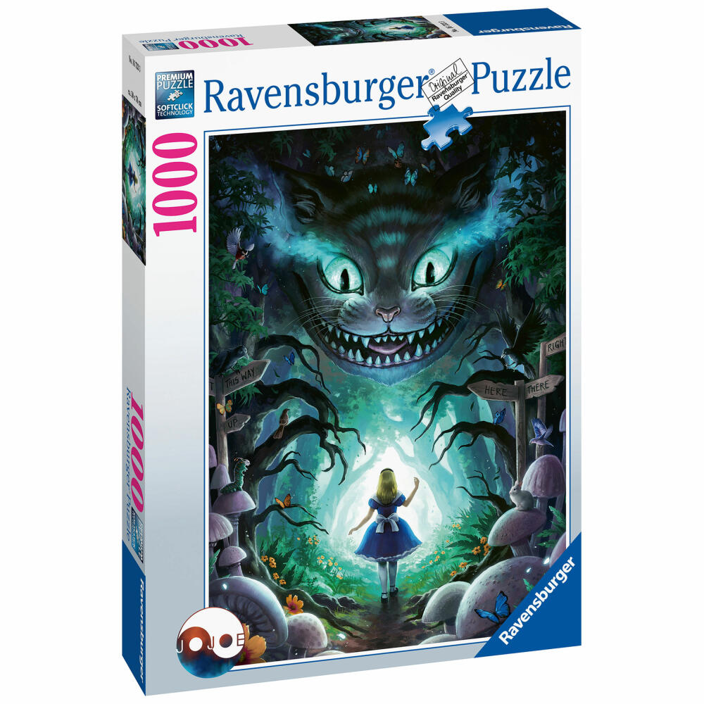 Ravensburger Puzzle Adventures with Alice, Adult Puzzle, Adult Puzzles, 1000 Pieces, 16733