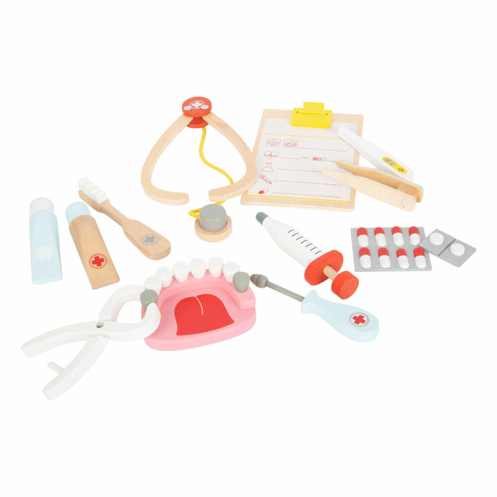 Legler Small Foot Doctor and Dentist Case 2 in 1, Toy, from 3 years, 11743