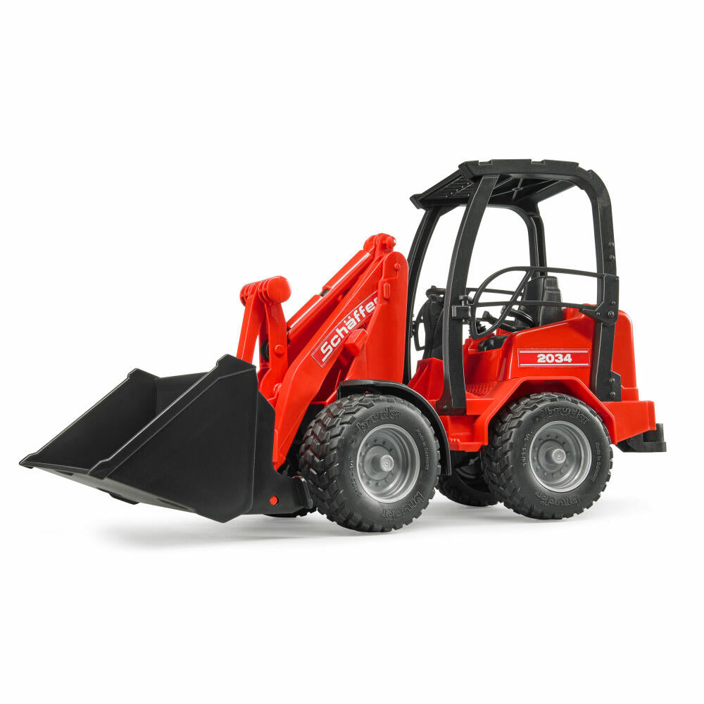 Bruder Agriculture Schäffer Hoflader 2034, Wheel Loader, Model Vehicle, Model Vehicle, Toy, 02190
