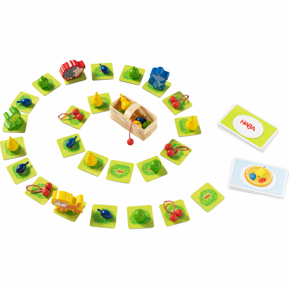 HABA Meine große Obstgarten-Spielesammlung, Kinderspiel, Kinder Spiel, ab 3 Jahren, 1302282003