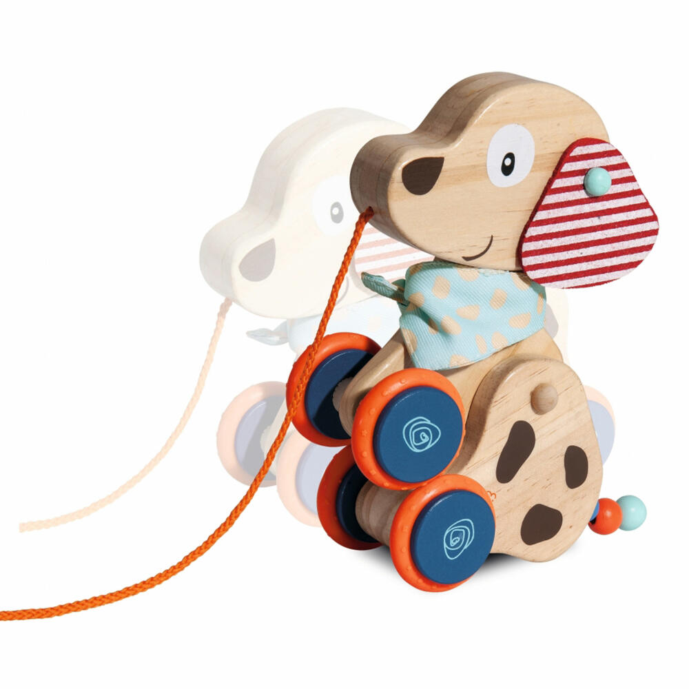 Eichhorn pull-along animal dog, pull-along toy, pull-along animal, pull-along dog, toy, 100005586