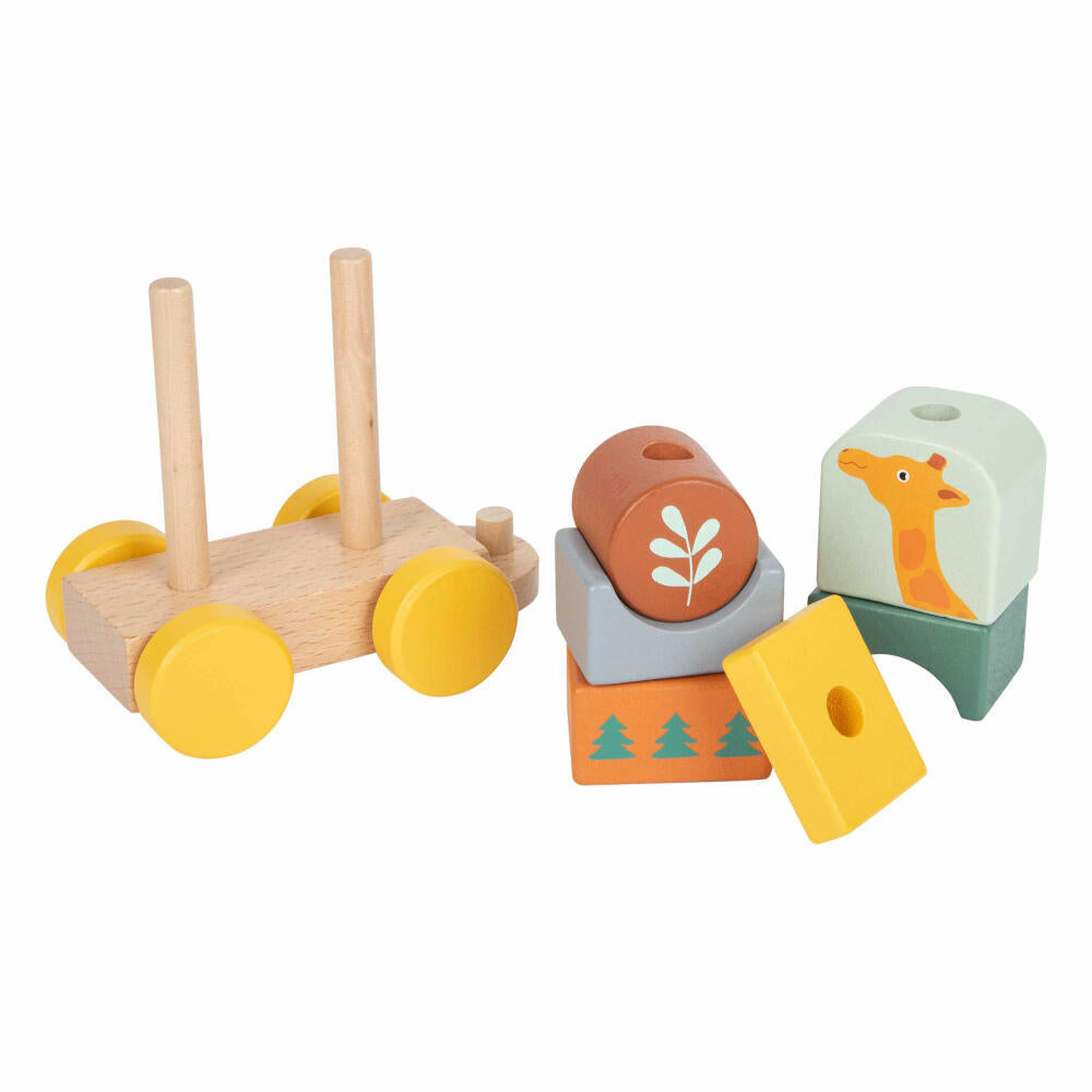 Legler Small Foot Wooden Train Safari, Toy, from 12 months, 11698