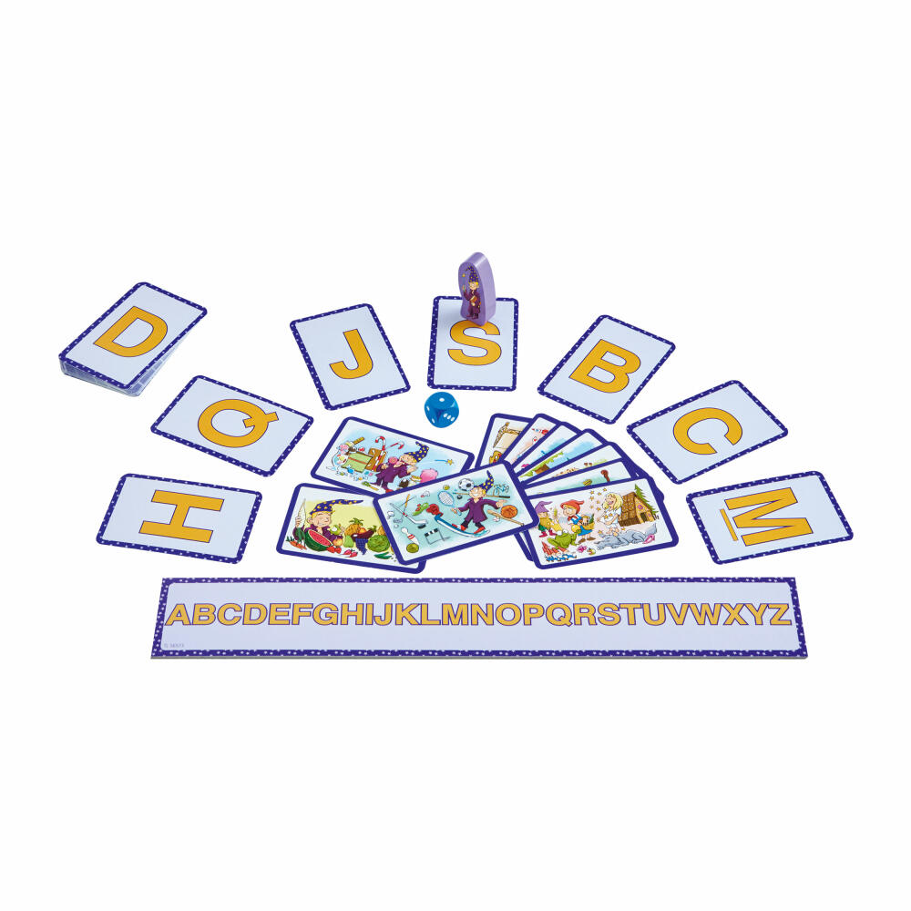 HABA ABC-Magic, educational game, children's game, can game, magic game, games, 302887