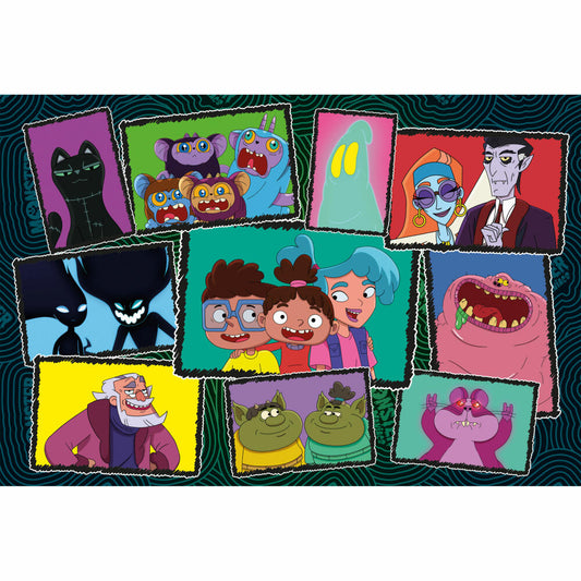 Schmidt Spiele Children's Puzzle Loving Maniacs Monster Loving Maniacs, Picture Gallery, Children's Puzzle, 200 Pieces, 56479