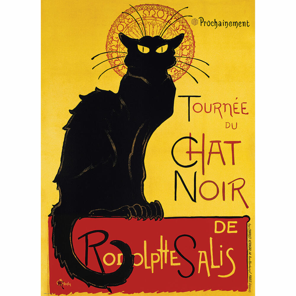 Eurographics Puzzle Chat Noir - The Black Cat, 1000 pieces, 68 x 48 cm, 6000-1399
