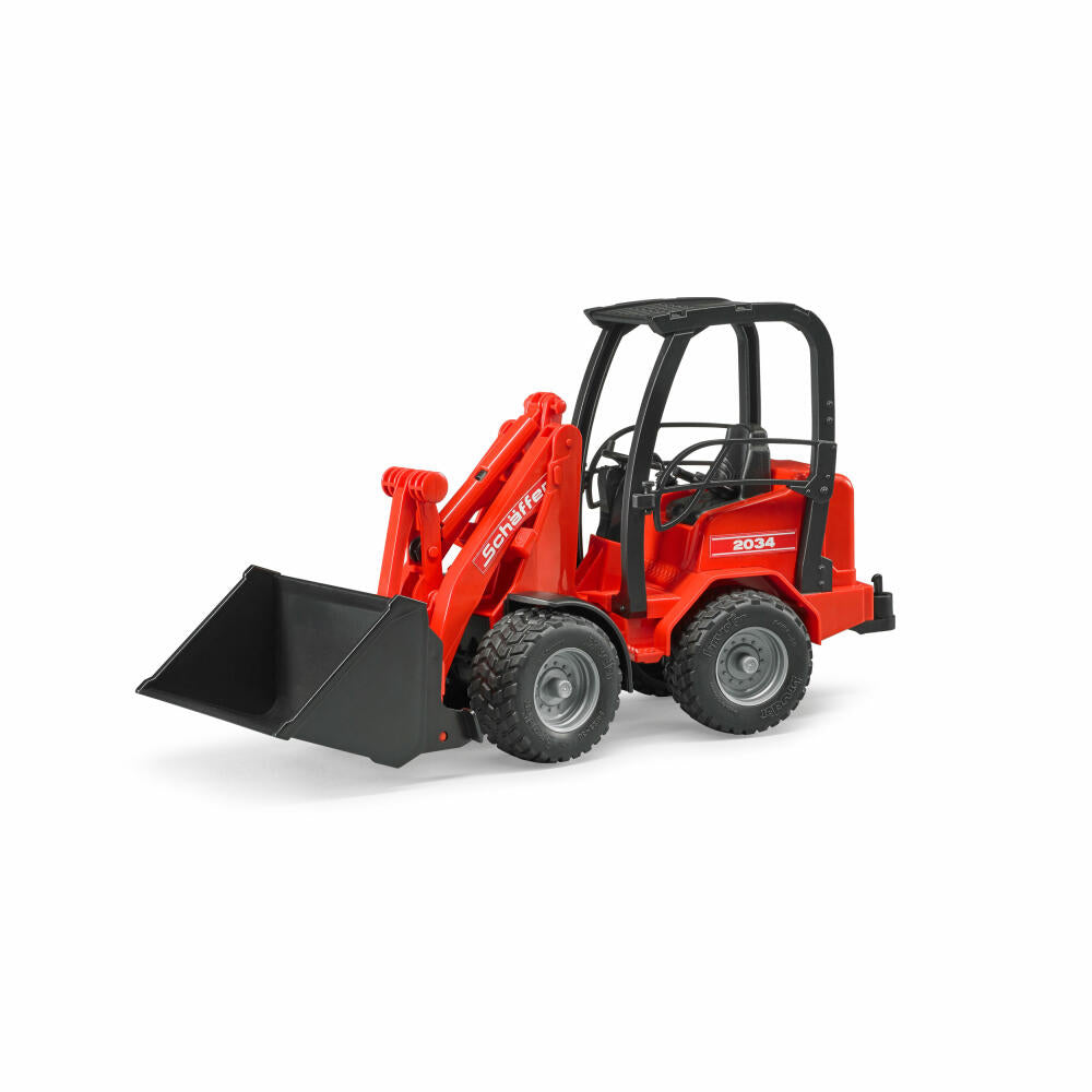 Bruder Agriculture Schäffer Hoflader 2034, Wheel Loader, Model Vehicle, Model Vehicle, Toy, 02190