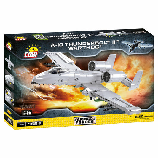 COBI A-10 Thunderbolt II Warthog Armed Forces, Militär, Spielzeug, Konstruktionsbausteine, Kunststoff, 568 Teile, 5812