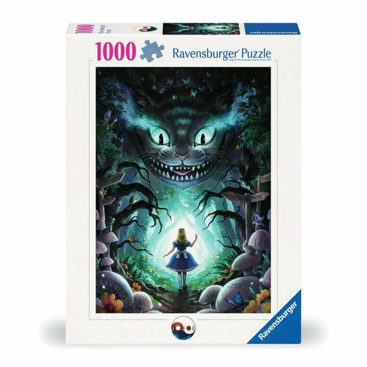 Ravensburger Puzzle Abenteuer mit Alice, Erwachsenenpuzzle, 1000 Teile, 12000526