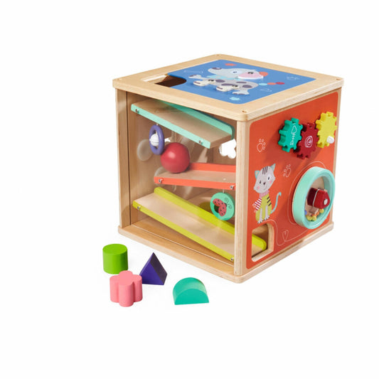 Eichhorn large game center, motor skills cube, plug-in game, game center, children's toy, 100005467