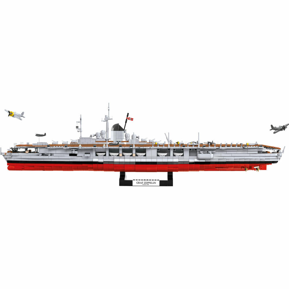 COBI Klemmbausteinset Flugzeugträger Graf Zeppelin, World War 2 Historical Collection, Schiff, Klemmbausteine, 3136 Teile, 4826