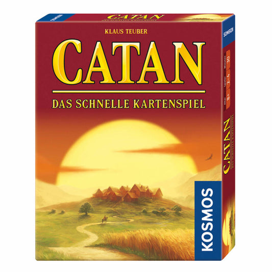 KOSMOS Catan - The fast card game, adventure game, adventure and strategy, card game, ages 8 and up, 740221