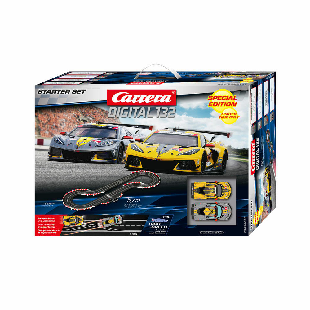 Carrera Starter Set Racetrack, Car, Racing Car, Race Track, Digital, 20030025