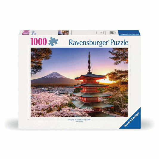 Ravensburger Puzzle Kirschblüte in Japan, Erwachsenenpuzzle, 1000 Teile, 12000582