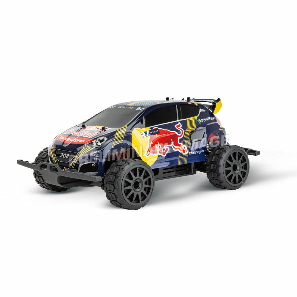 Carrera Red Bull Peugeot WRX 208 Rallycross, Hansen -PX-, Remote-controlled car, car, racing vehicle, Carrera RC PROFI, 2.4 GHz, 370183022