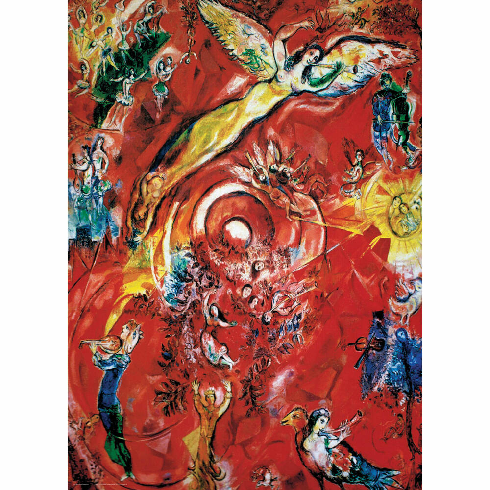 Eurographics Puzzle The Triumph of Music by Marc Chagall, 1000 pieces, 68 x 48 cm, 6000-5418