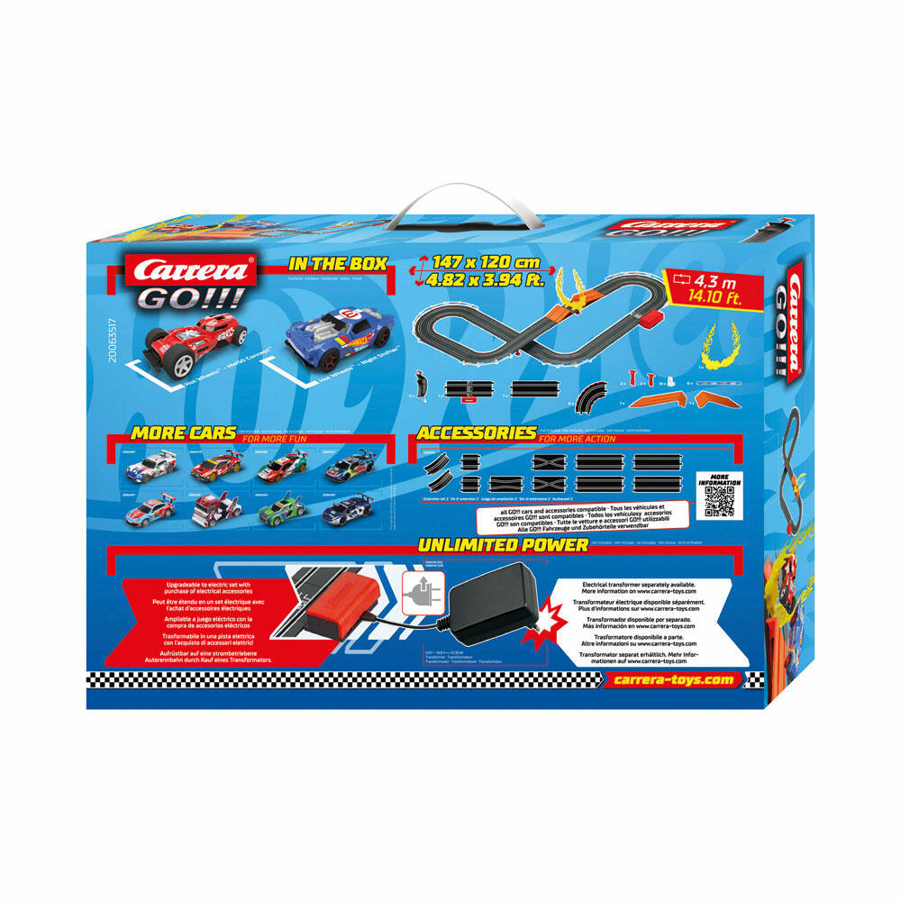 Carrera Hot Wheels race track, car, racing car, race track, GO sets, 20063517