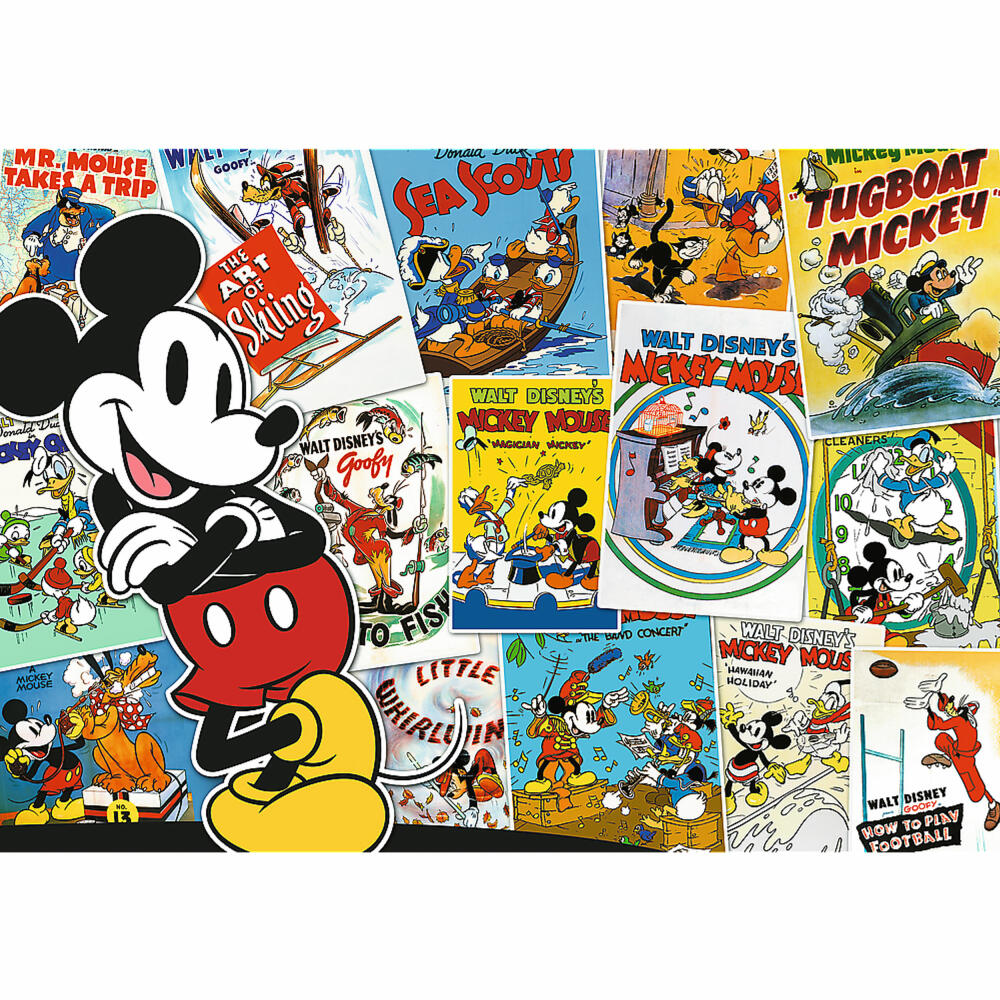 Trefl Puzzle Disney - Mickeys Welt, 1000 Teile, 68.3 x 48 cm, 10741