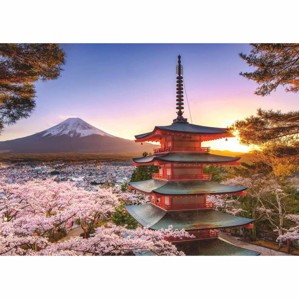Ravensburger Puzzle Kirschblüte in Japan, Erwachsenenpuzzle, 1000 Teile, 12000582